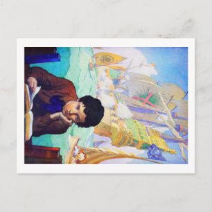 Carte Postale N C Wyeth's Tales Of Adventure