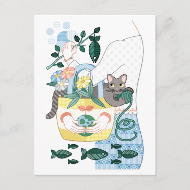 CARTE POSTALE N ・ ECOBAG (Devant)