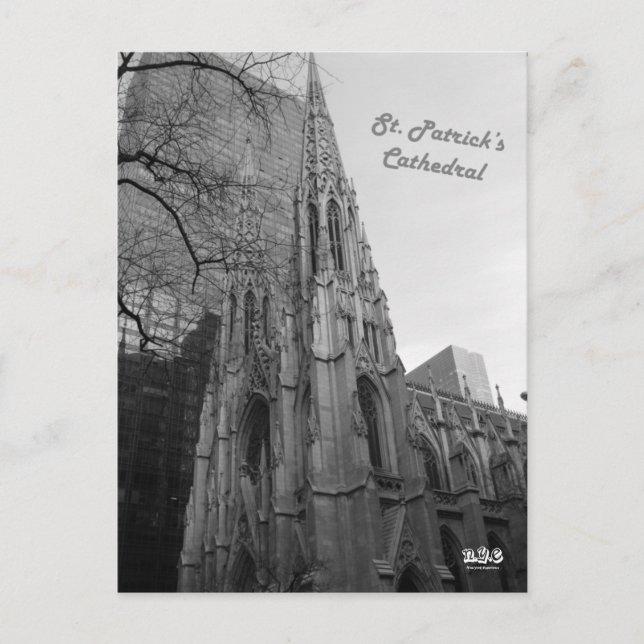 Carte Postale N.Y.E. Cathédrale Saint Patrick (Devant)