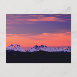 Carte Postale NA, États-Unis, Oregon, Les montagnes Three Sister