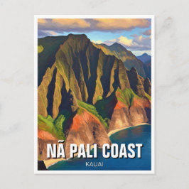 Carte Postale Nā Pali Coast Kauai Hawaii Travel