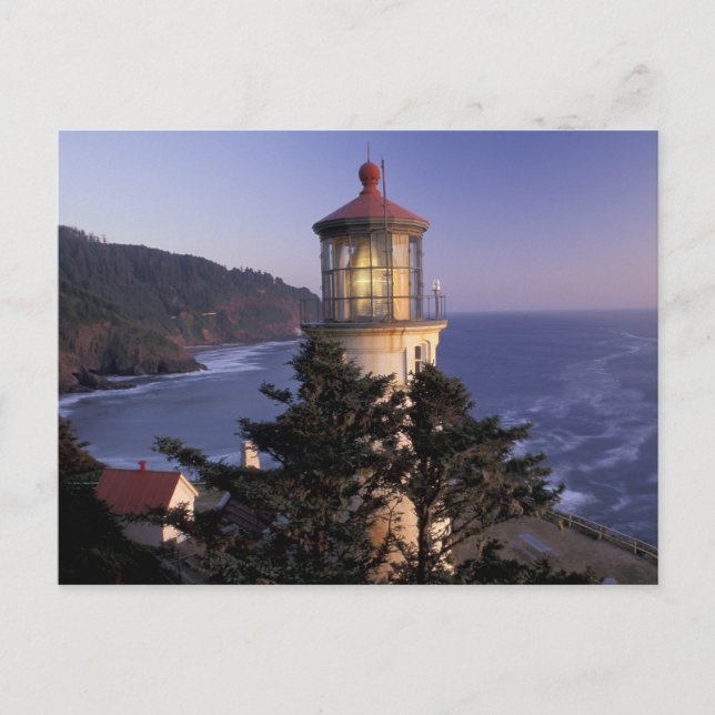 Carte Postale NA, USA, Oregon, Heceta Head Lighthouse, (Devant)