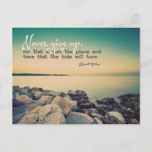 Carte Postale N'abandonne jamais