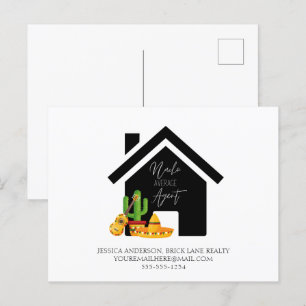 Carte Postale Nacho Agent moyen Marketing immobilier