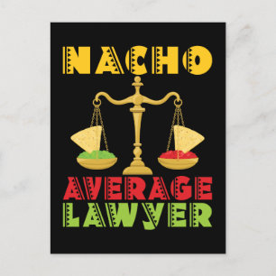 Carte Postale Nacho Avocat moyen Funny Cinco de Mayo