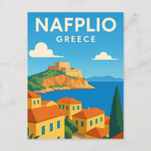 Carte Postale Nafplio Grèce rêve décoratif