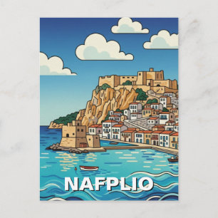 Carte Postale Nafplio Grèce Voyage