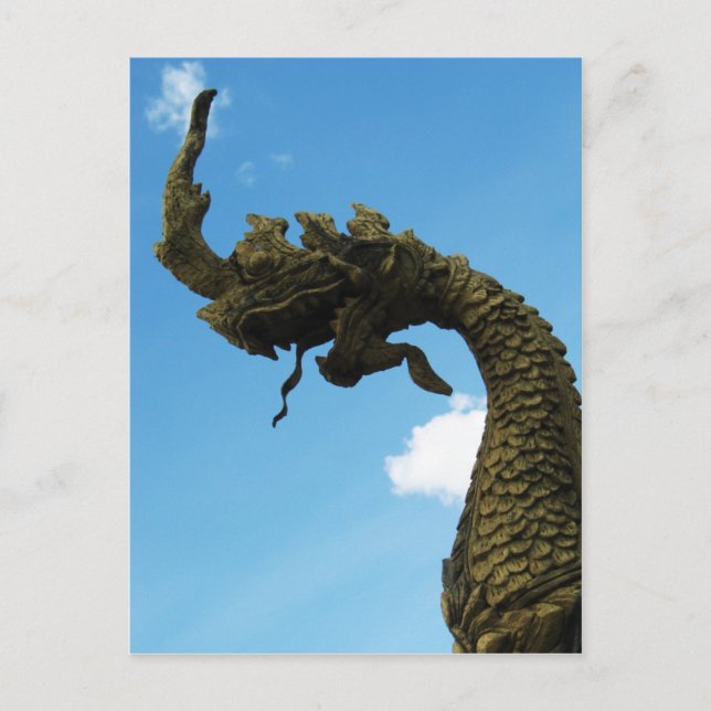 Carte Postale Naga... Pha That Luang Stupa, Laos (Devant)