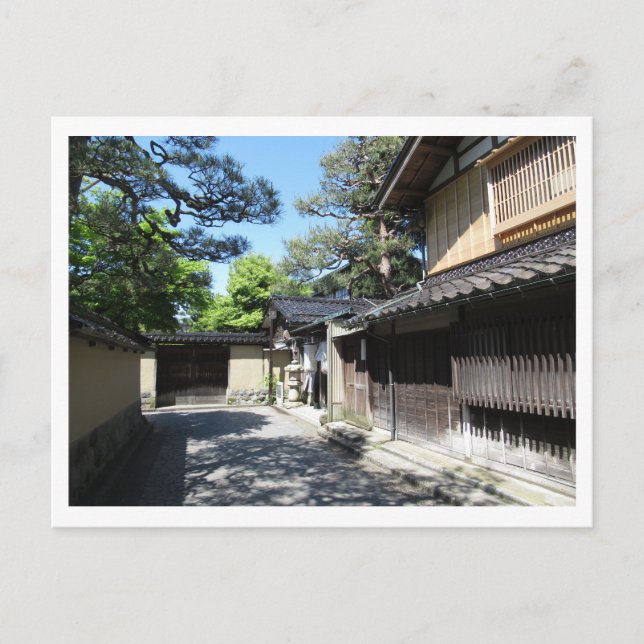 Carte Postale Nagamachi Samurai District : Kanazawa (Devant)