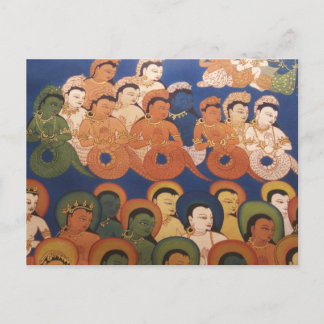 Carte Postale Nagas et Devas Bouddhiste Tibet du XIe siècle