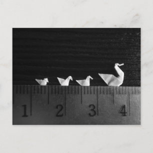 Carte Postale Nage en famille de 3 cm