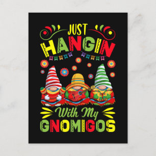 Carte Postale Nains Mexicains Fête Cinco De Mayo Fête Mexicaine