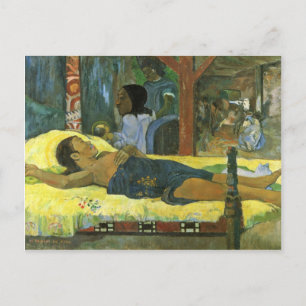 Carte Postale Naissance Du Christ Fils De Dieu (Te Tamari No Atu