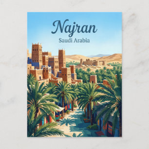 Carte Postale Najran Arabie Saoudite