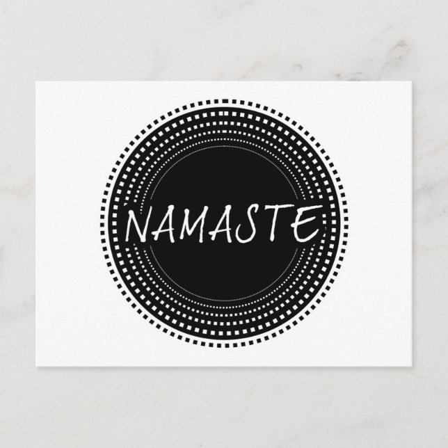 Carte Postale Namaste (Devant)