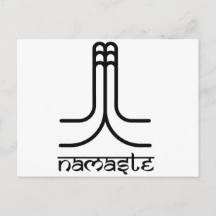 Carte Postale Namaste