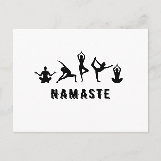 Carte Postale Namaste (Devant)