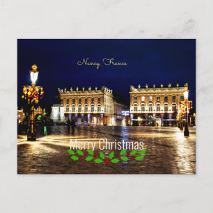 Carte Postale Nancy, France, Joyeux Noël !