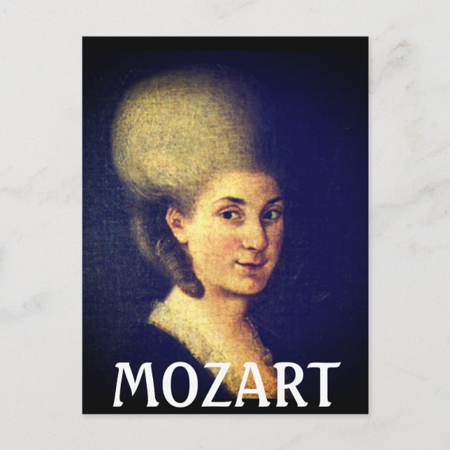 Carte Postale Nannerl Mozart (Devant)