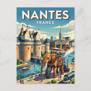 Carte Postale Nantes France