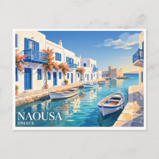 Carte Postale Naousa, Paros, Greece