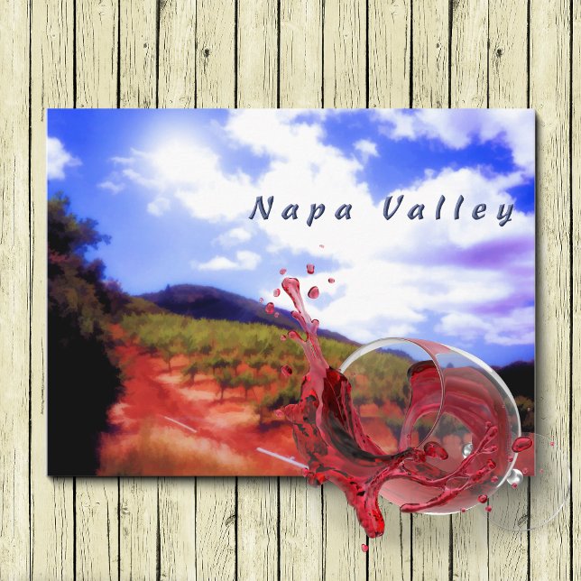 Carte Postale Napa Valley (Créateur téléchargé)