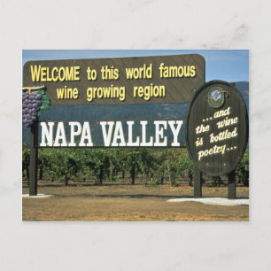 Carte Postale Napa Valley, Californie, USA