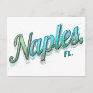 Carte Postale Naples floride rêve