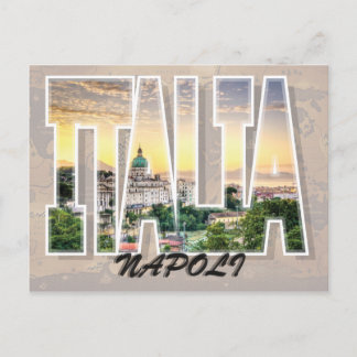 Carte postale Naples, Italie