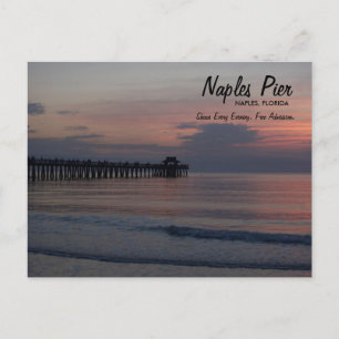 Carte Postale Naples Pier Naples Naples, Floride