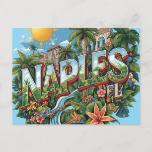 Carte Postale Naples rêveur