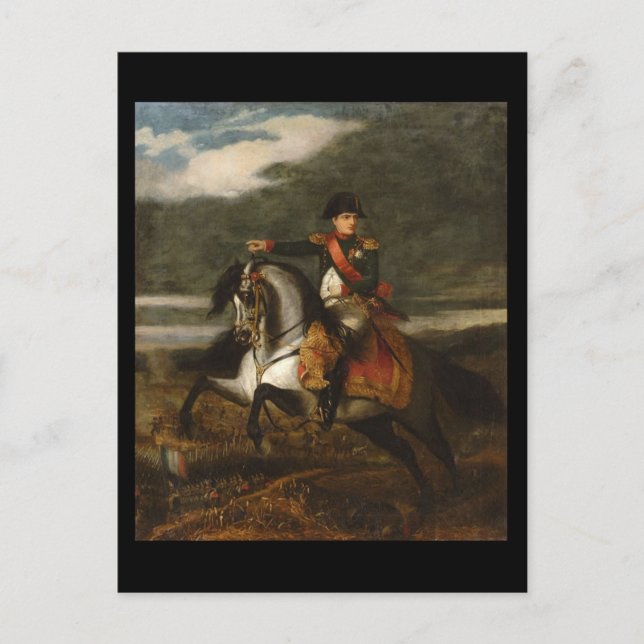 Carte Postale Napoléon à Wagram (Devant)