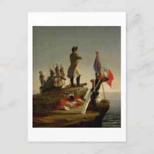 Carte Postale Napoléon en attente du pont Inconstant