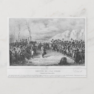 Carte Postale Napoléon I de retour d'Elba
