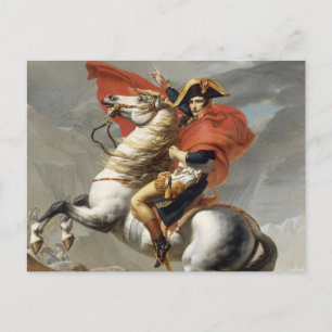 Carte Postale Napoléon Traversant les Alpes - Jacques-Louis Davi