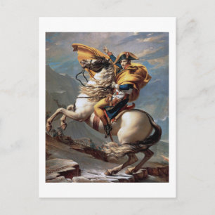 Carte Postale Napoléon Traversant les Alpes, Jacques-Louis David