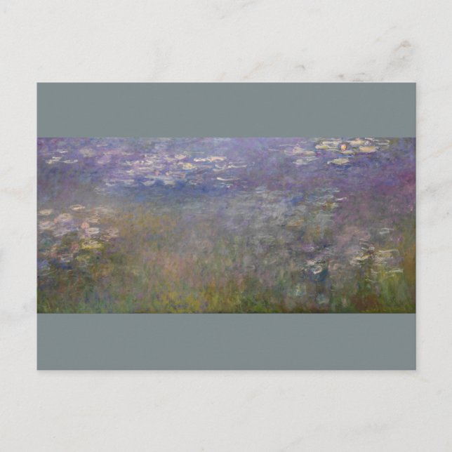 Carte Postale Nappes d'eau Claude Monet (Devant)