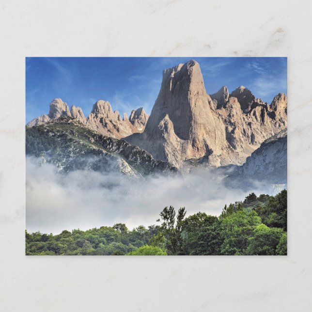 Carte Postale Naranjo de Bulnes, Limestone Park, Espagne (Devant)