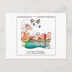 Carte postale NARCISSIST par April McCallum