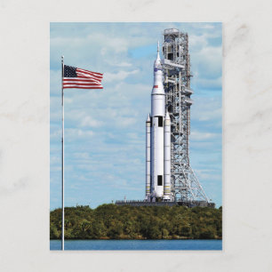 Carte Postale NASA SLS Système de lancement spatial Fusée sur l'