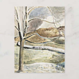 Carte Postale Nash - Lever de lune sur Cleeve Hill