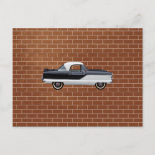 Carte Postale Nash noir et blanc Metropolitan