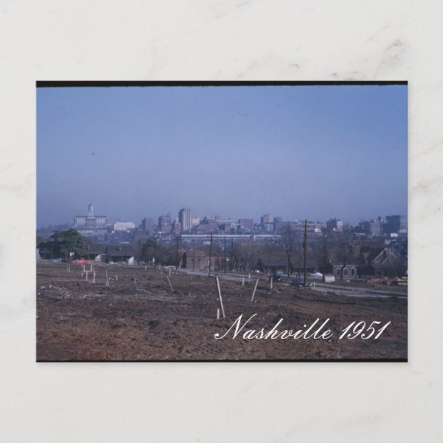 Carte postale Nashville 1951 (Devant)