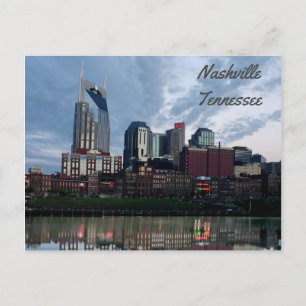 Carte Postale Nashville Skyline