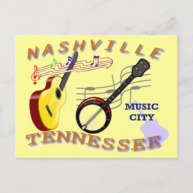 Carte Postale Nashville Tennessee (Devant)