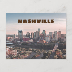 Carte Postale Nashville, Tennessee centre-ville