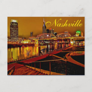 Carte Postale Nashville, Tennessee, États-Unis