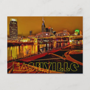 Carte Postale Nashville, Tennessee, États-Unis