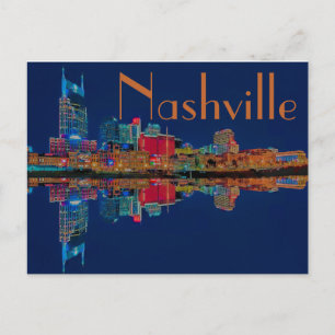 Carte Postale Nashville, Tennessee, États-Unis