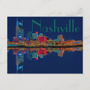 Carte Postale Nashville, Tennessee, États-Unis